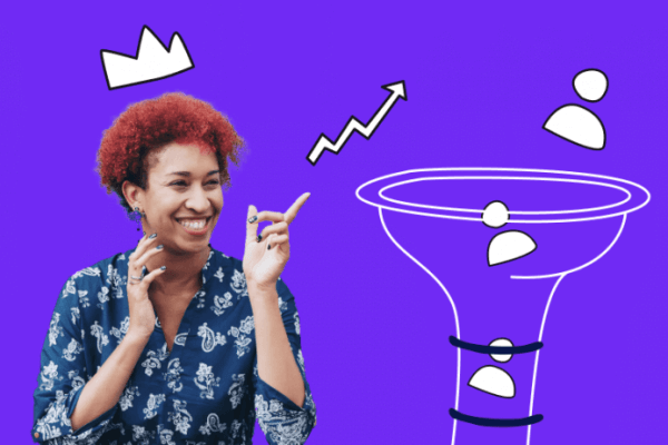 What is a lead conversion funnel?