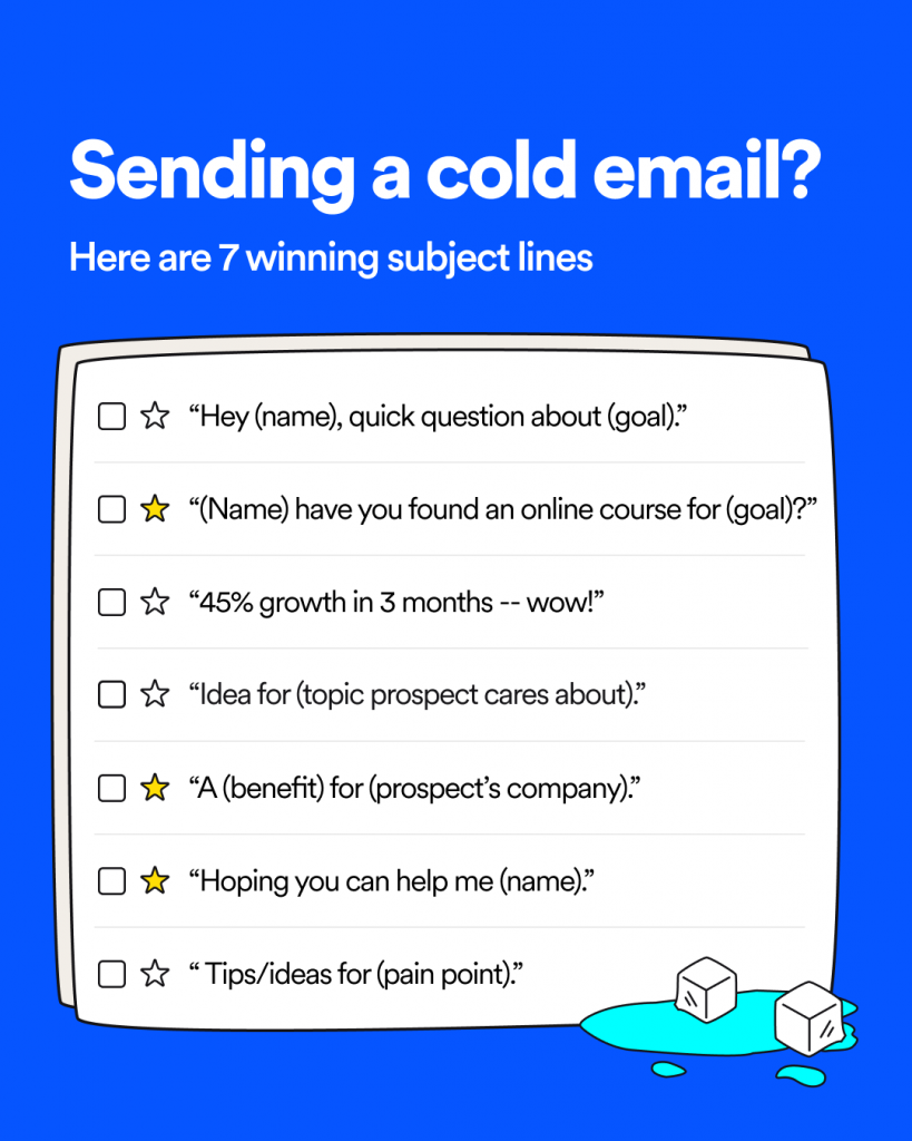 How to introduce yourself in a cold email