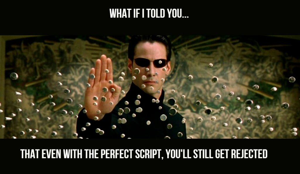 cold call meme matrix