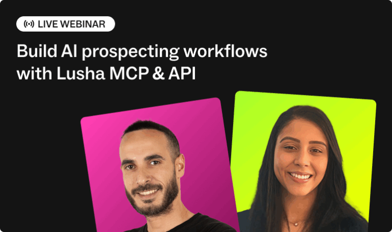 Build AI prospecting workflows with MCP & API