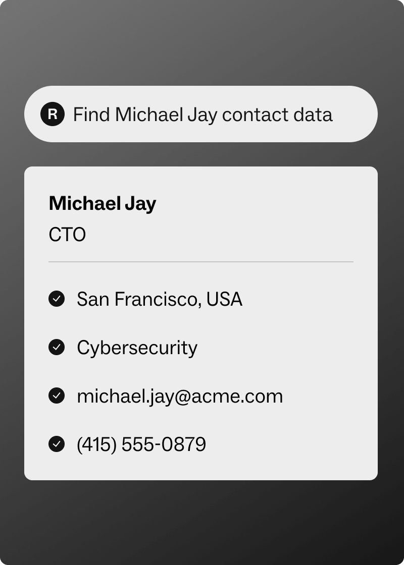 Person Data