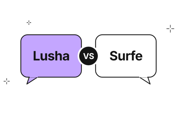 Surfe vs Lusha (2026): accuracy, data sources, credits and AI access compared